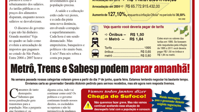 Informe Publicitário – Metronews – 31/05/2011