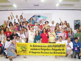 Oposição de Esquerda vence 4º Congresso Nacional dos Metroviários