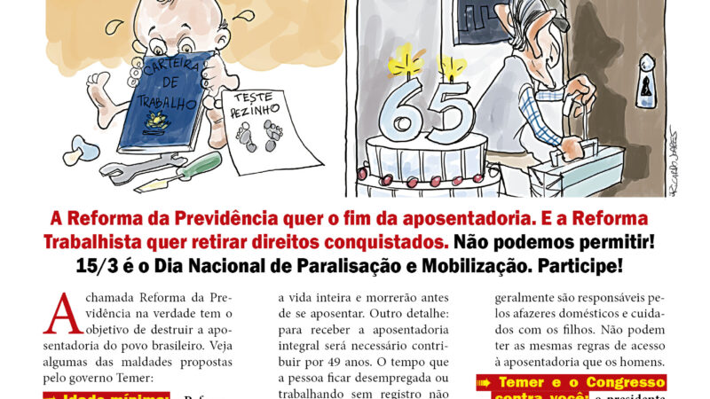 Carta aberta à População – 14/03/2017