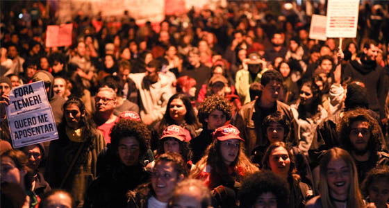30/6: Participe da manifestação contra as reformas na Av. Paulista, às 16h