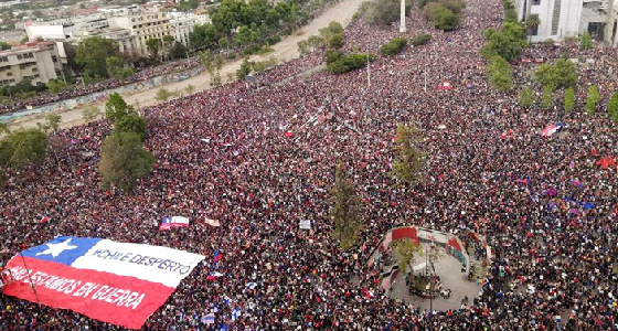 Solidariedade aos trabalhadores chilenos!