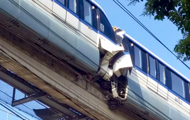 A direção do Metrô MENTE sobre colisões de trem na Linha 15