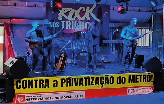 5º ROCK NOS TRILHOS: Confraternização e Solidariedade