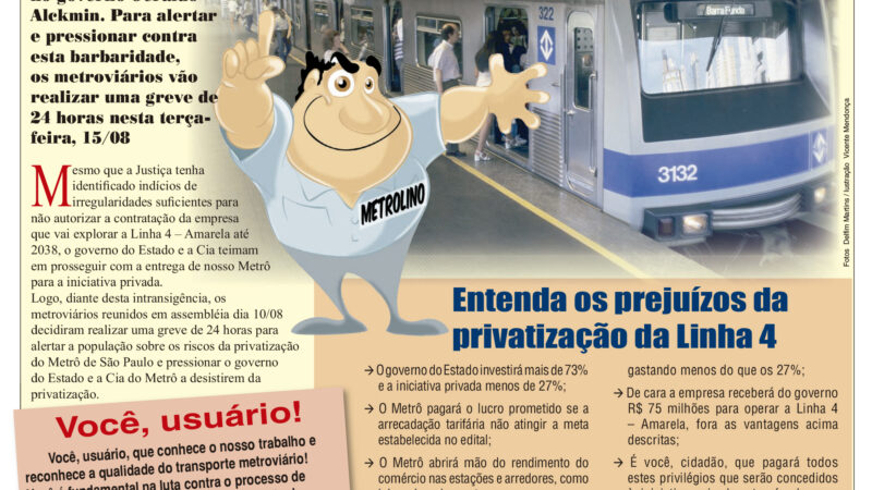 Informe Publicitário – Metronews – 14/08/2007