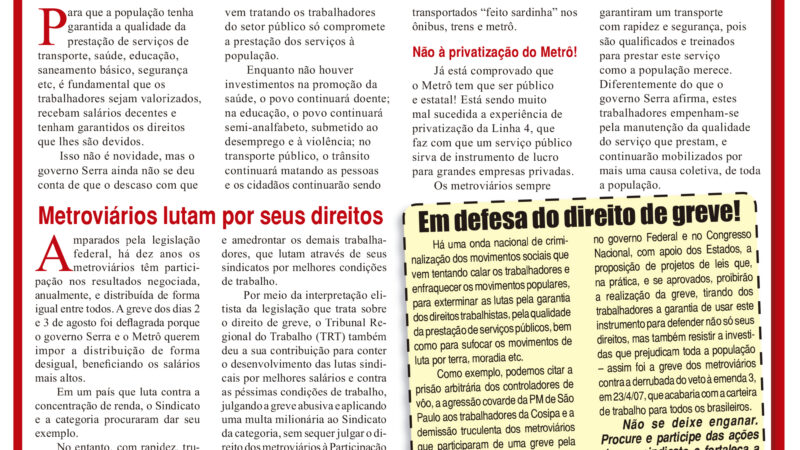 Informe Publicitário – Metronews – 16/08/2007